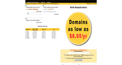 Desktop Screenshot of domainnamesexpress.com